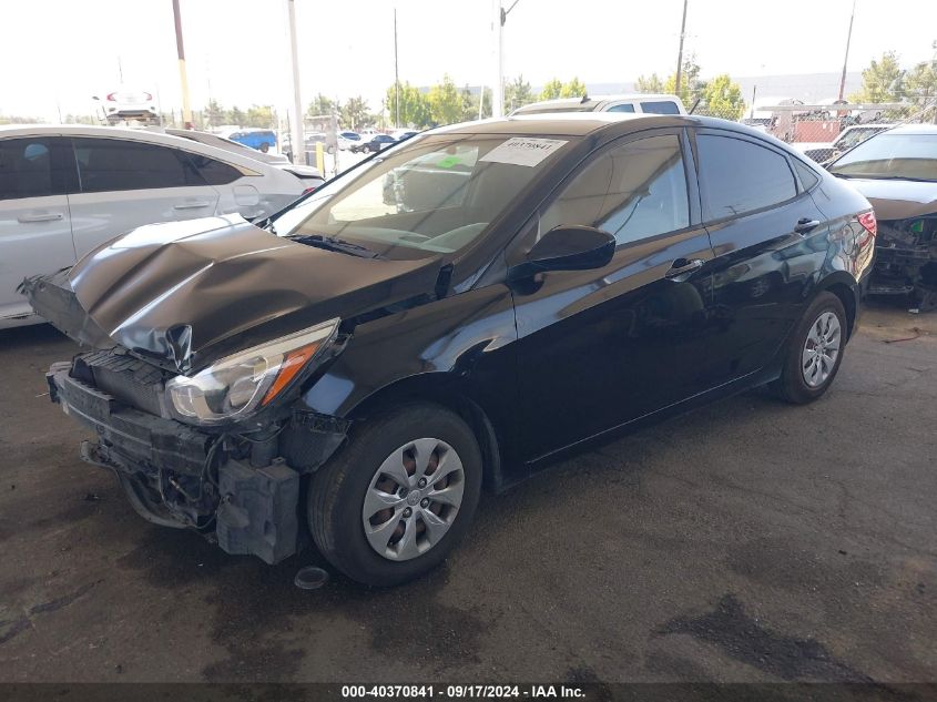 VIN KMHCT4AE7GU101928 2016 Hyundai Accent, SE no.2