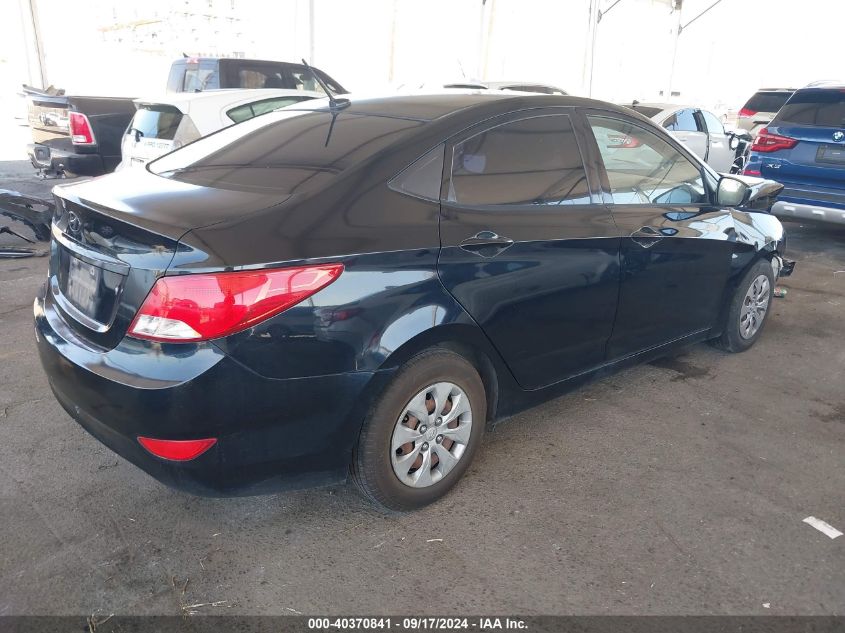 VIN KMHCT4AE7GU101928 2016 Hyundai Accent, SE no.4