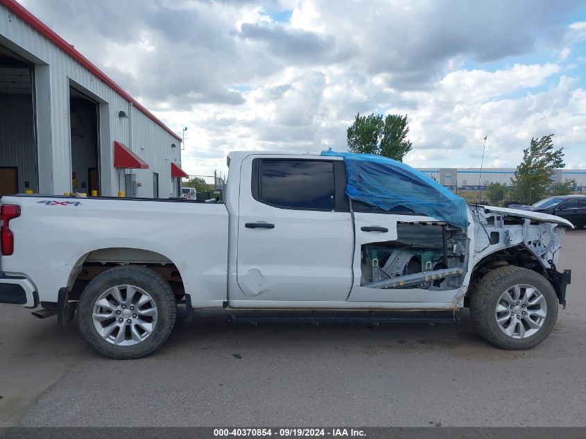 2022 Chevrolet Silverado 1500 Ltd 4Wd Short Bed Custom VIN: 1GCPYBEKXNZ224666 Lot: 40370854