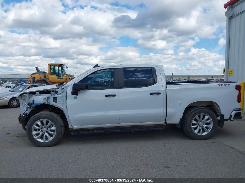 2022 Chevrolet Silverado 1500 Ltd 4Wd Short Bed Custom VIN: 1GCPYBEKXNZ224666 Lot: 40370854