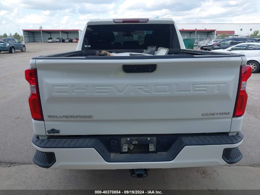 2022 Chevrolet Silverado 1500 Ltd 4Wd Short Bed Custom VIN: 1GCPYBEKXNZ224666 Lot: 40370854