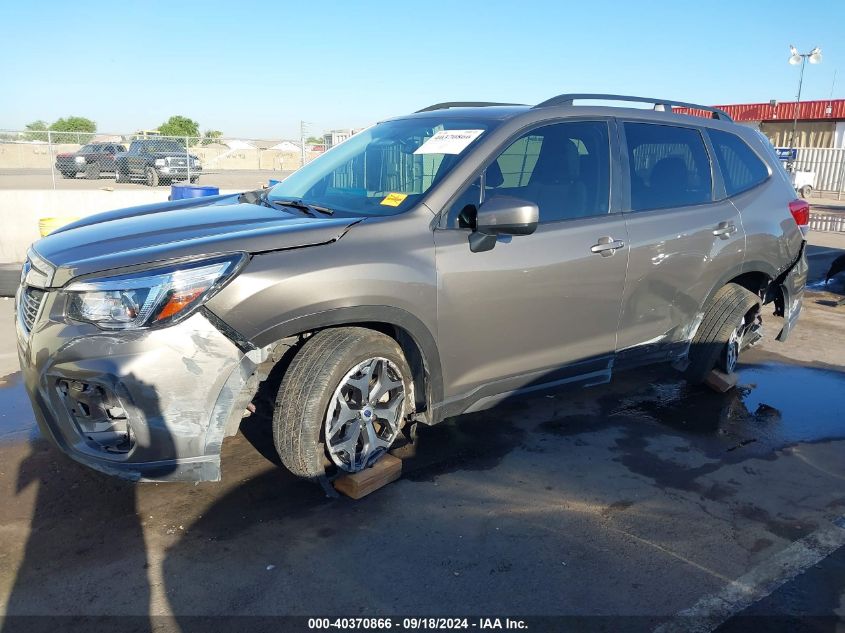 2019 Subaru Forester Premium VIN: JF2SKAEC0KH497293 Lot: 40370866