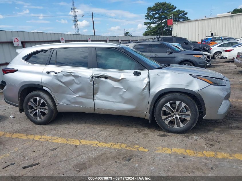 2024 Toyota Highlander Xle VIN: 5TDKDRAH3RS548381 Lot: 40370879