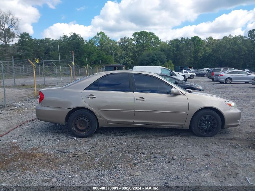 2003 Toyota Camry Le VIN: 4T1BE32K53U246724 Lot: 40370881