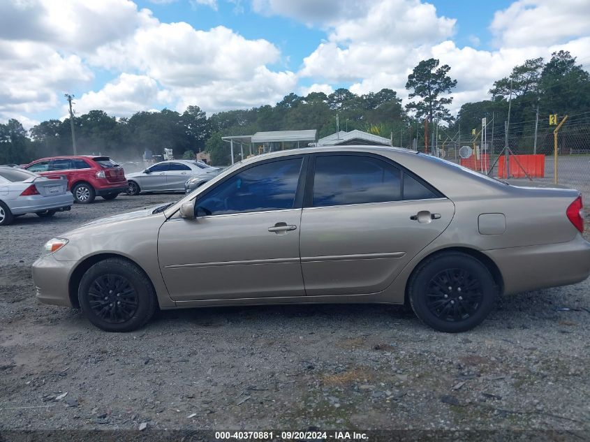 2003 Toyota Camry Le VIN: 4T1BE32K53U246724 Lot: 40370881