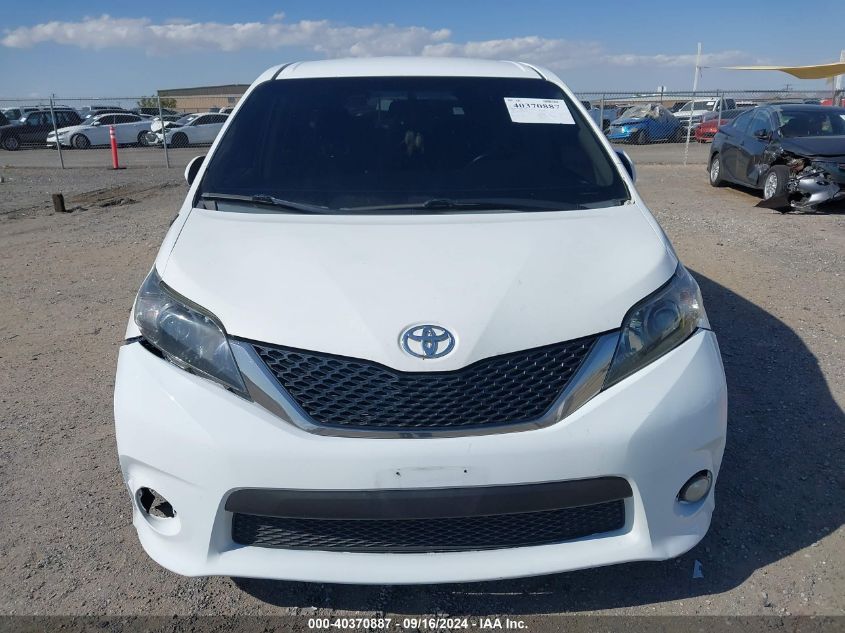 2011 Toyota Sienna Se VIN: 5TDXK3DC3BS164647 Lot: 40370887