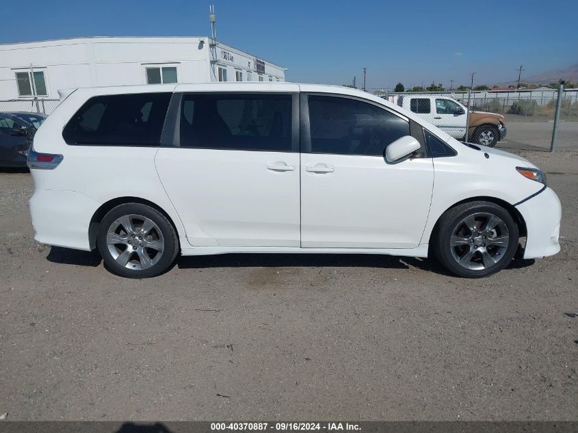 2011 Toyota Sienna Se VIN: 5TDXK3DC3BS164647 Lot: 40370887