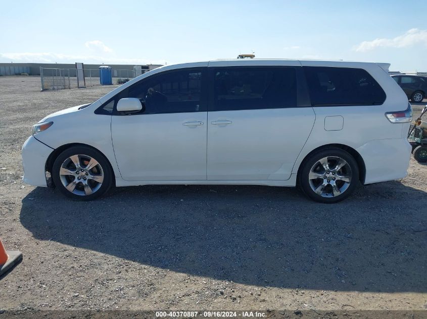 2011 Toyota Sienna Se VIN: 5TDXK3DC3BS164647 Lot: 40370887