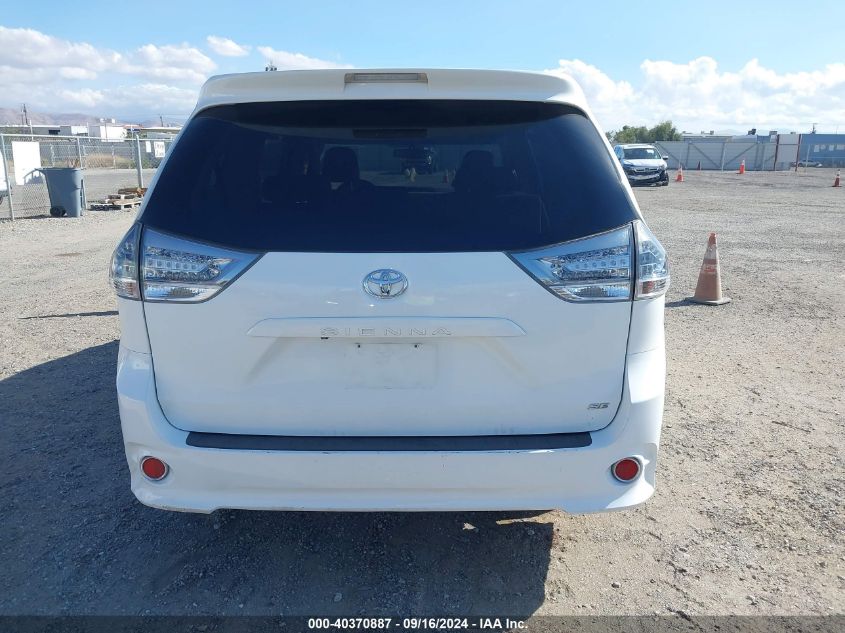 2011 Toyota Sienna Se VIN: 5TDXK3DC3BS164647 Lot: 40370887