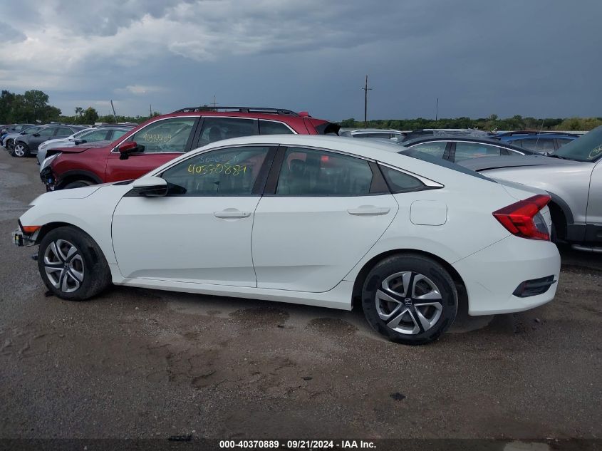 2016 Honda Civic Lx VIN: 19XFC2F53GE015707 Lot: 40370889