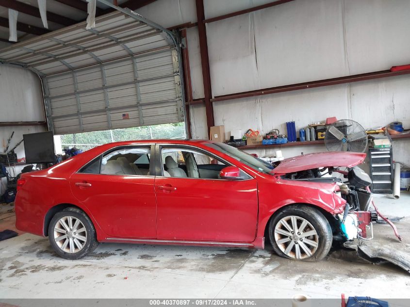 2012 Toyota Camry Xle VIN: 4T1BF1FK9CU589452 Lot: 40370897