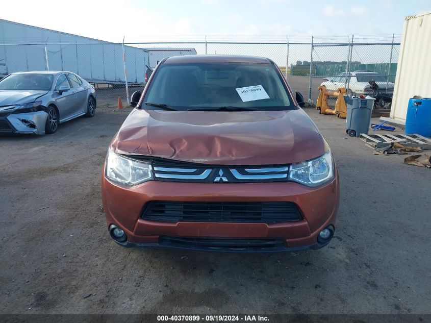 2014 Mitsubishi Outlander Se VIN: JA4AD3A30EZ020135 Lot: 40370899