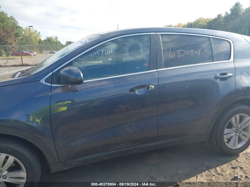 2019 Kia Sportage Lx VIN: KNDPM3AC9K7498464 Lot: 40370904