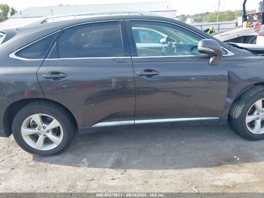 2010 Lexus Rx 350 VIN: 2T2BK1BAXAC036344 Lot: 40370911