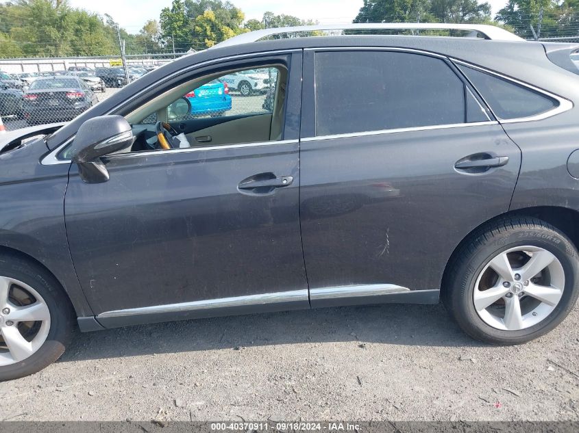 2010 Lexus Rx 350 VIN: 2T2BK1BAXAC036344 Lot: 40370911