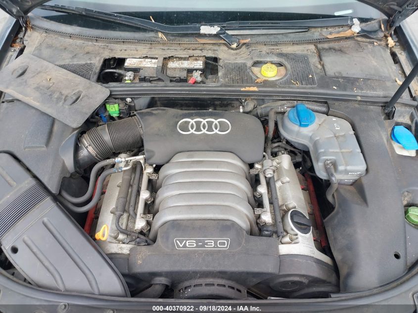 WAULT68EX2A243168 2002 Audi A4 3.0