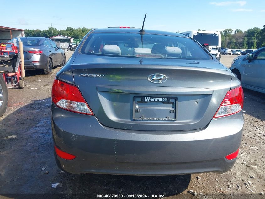 2012 Hyundai Accent Gls VIN: KMHCT4AE3CU117487 Lot: 40370930