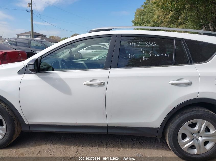 2015 Toyota Rav4 Le VIN: JTMBFREV3FD122997 Lot: 40370936