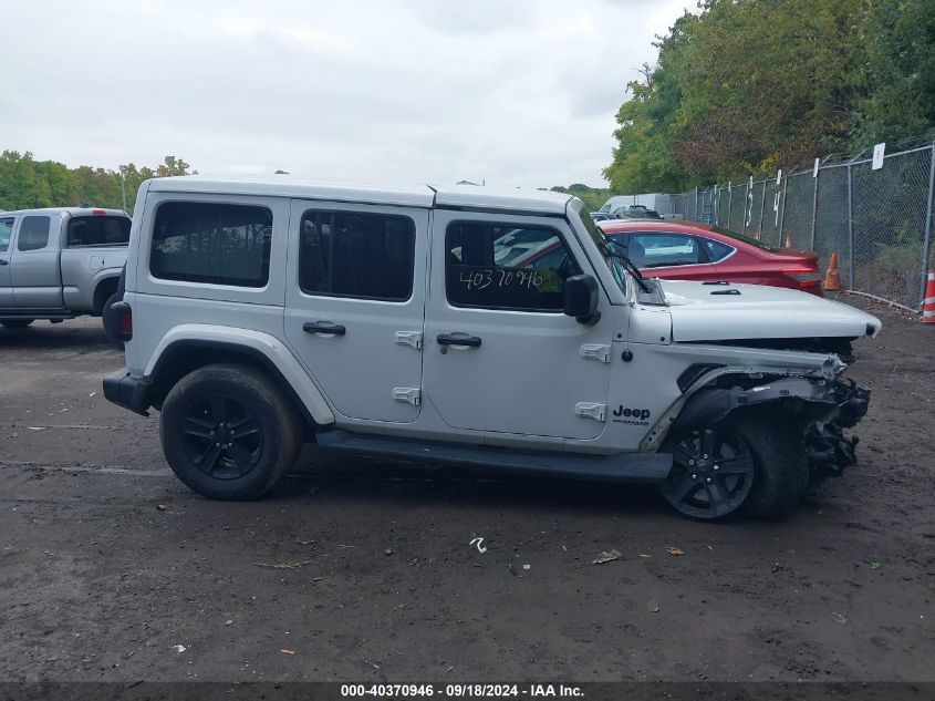 2021 Jeep Wrangler Unlimited Sahara Altitude 4X4 VIN: 1C4HJXEG3MW535924 Lot: 40370946