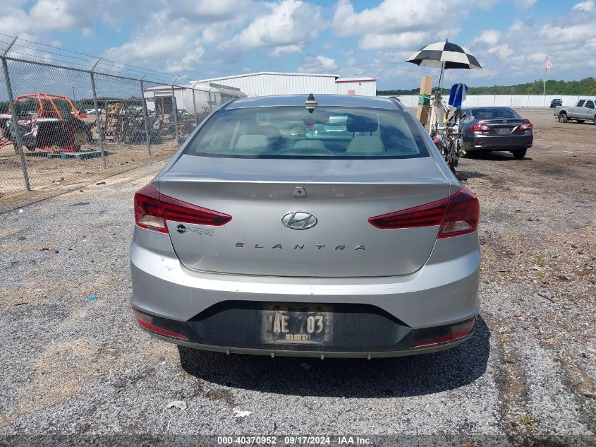 2020 Hyundai Elantra Sel VIN: 5NPD84LF0LH606147 Lot: 40370952