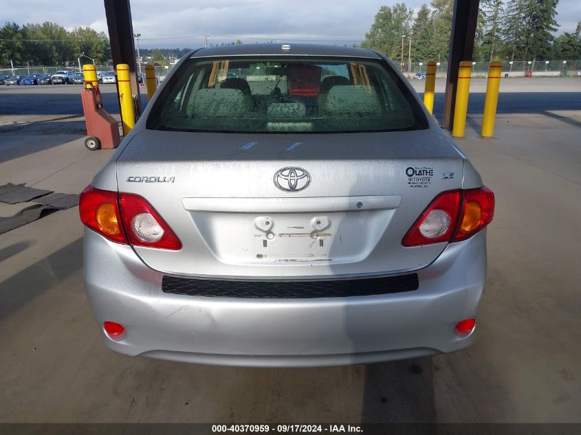 2009 Toyota Corolla Le VIN: JTDBL40E89J007692 Lot: 40370959