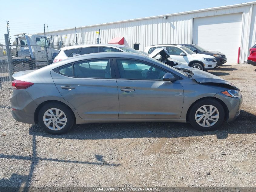 2017 Hyundai Elantra Se VIN: KMHD74LF2HU115946 Lot: 40370960