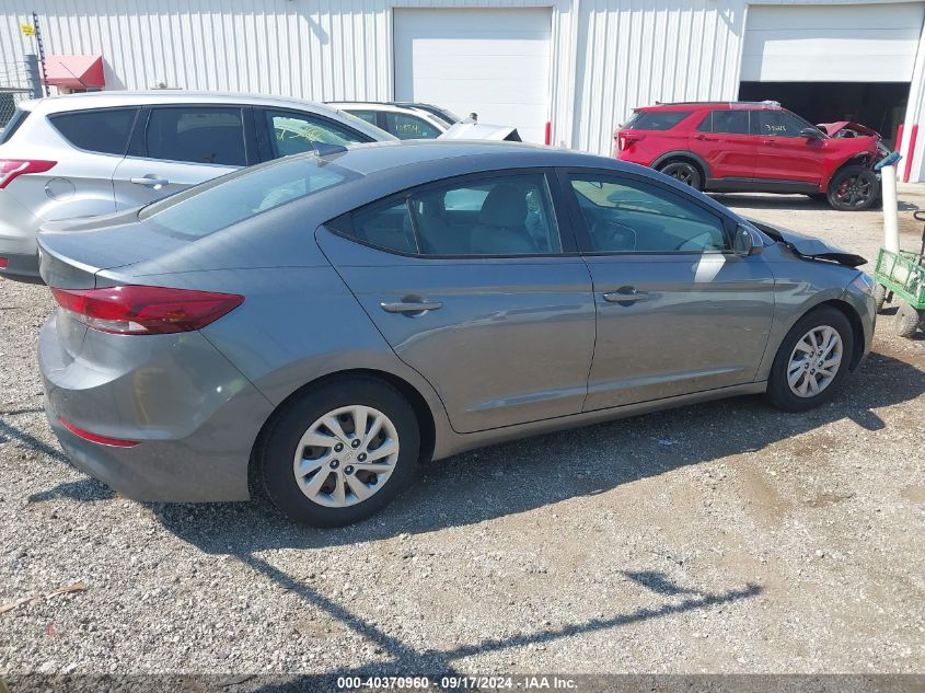 2017 Hyundai Elantra Se VIN: KMHD74LF2HU115946 Lot: 40370960