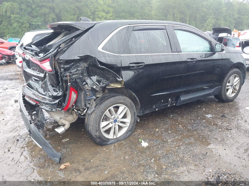 VIN 2FMPK4J80HBB83300 2017 FORD EDGE SEL