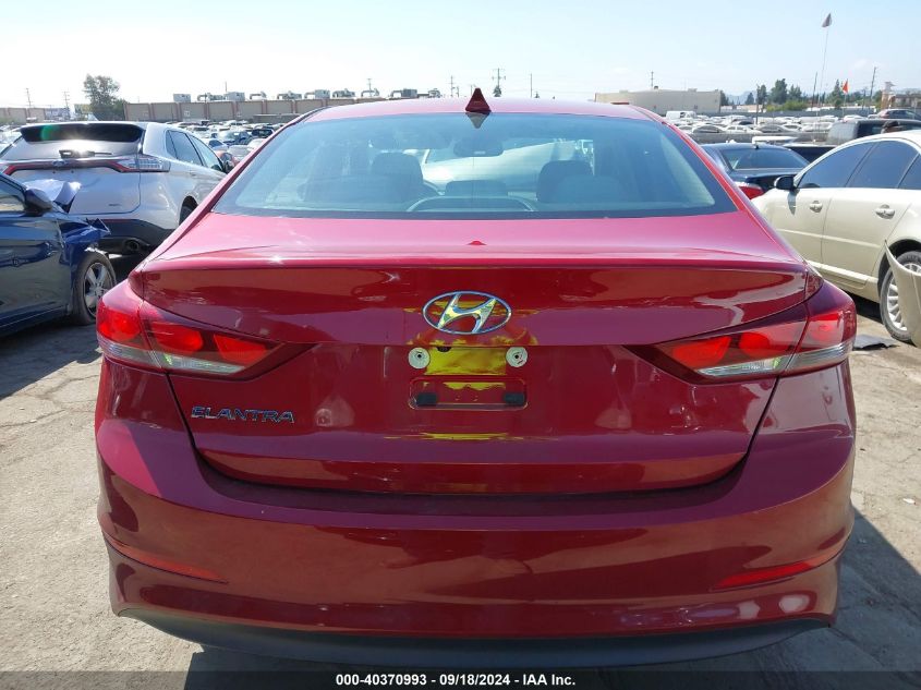 2018 Hyundai Elantra Value Edition VIN: 5NPD84LF5JH263476 Lot: 40370993