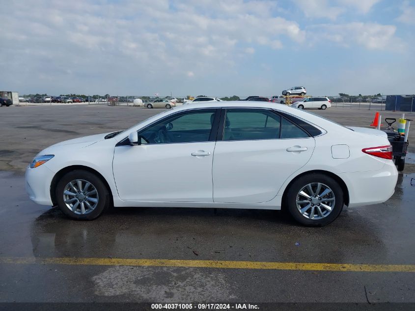 2015 Toyota Camry Le VIN: 4T4BF1FK5FR492260 Lot: 40371005