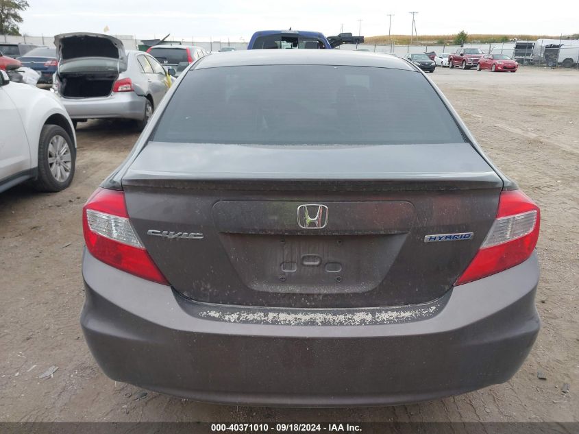 2012 Honda Civic Ex VIN: 2HGFB2F81CH586576 Lot: 40371010