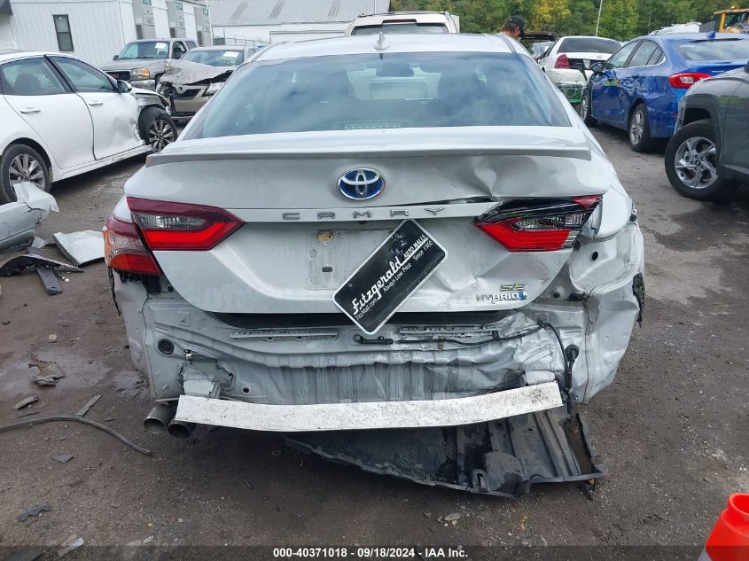 4T1G31AK4NU039360 2022 Toyota Camry Se Hybrid