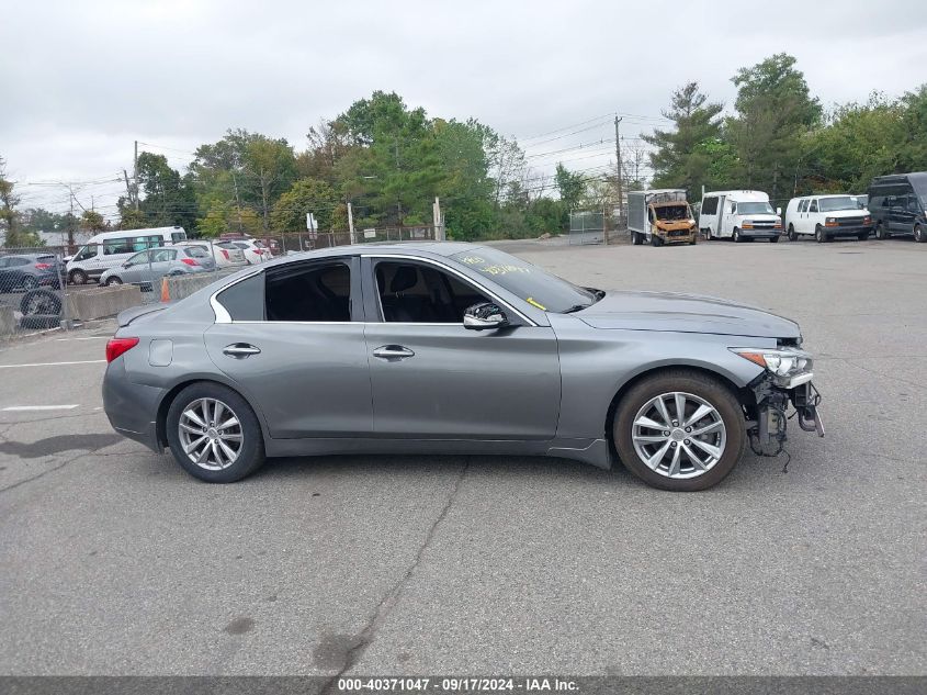 2014 Infiniti Q50 Premium VIN: JN1BV7AR2EM686867 Lot: 40371047