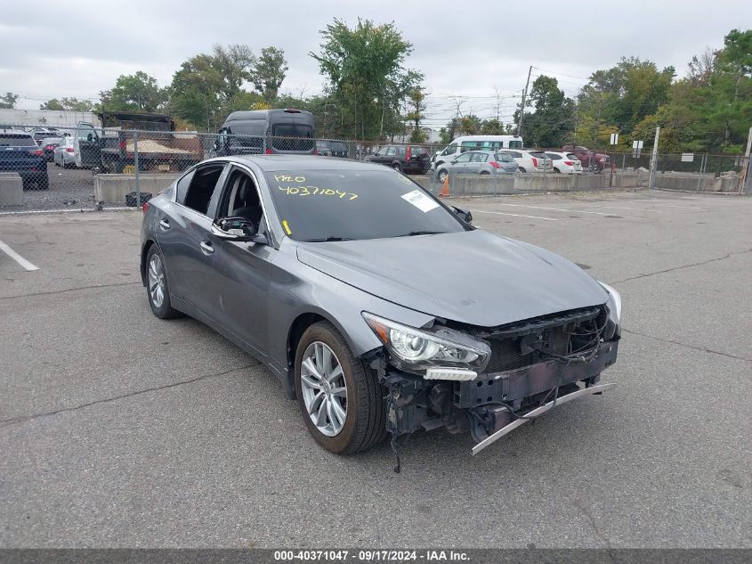 2014 Infiniti Q50 Premium VIN: JN1BV7AR2EM686867 Lot: 40371047