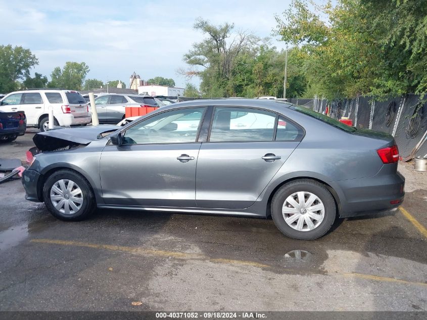 3VW2K7AJ7FM338873 2015 Volkswagen Jetta 2.0L S