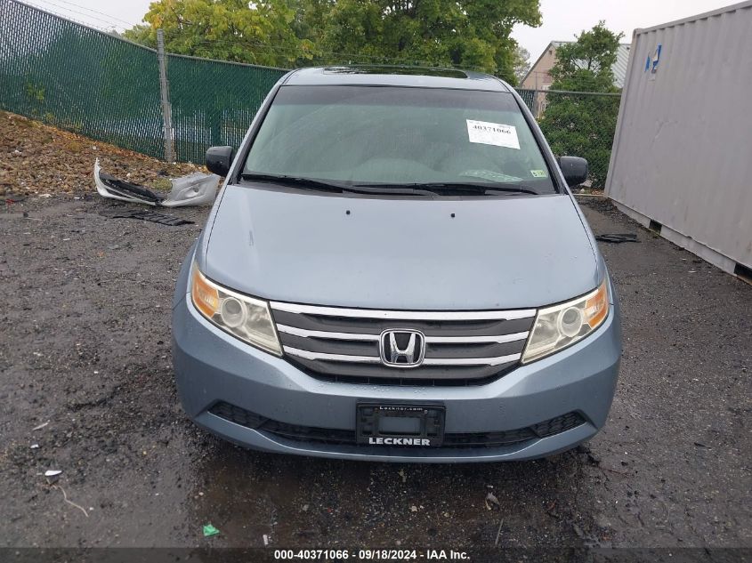 2012 Honda Odyssey Ex-L VIN: 5FNRL5H60CB133724 Lot: 40371066