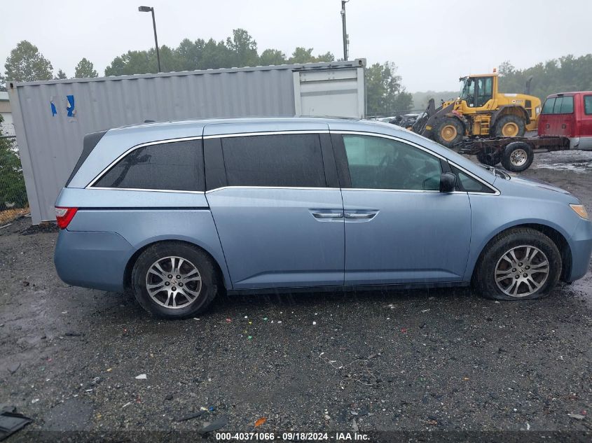 2012 Honda Odyssey Ex-L VIN: 5FNRL5H60CB133724 Lot: 40371066