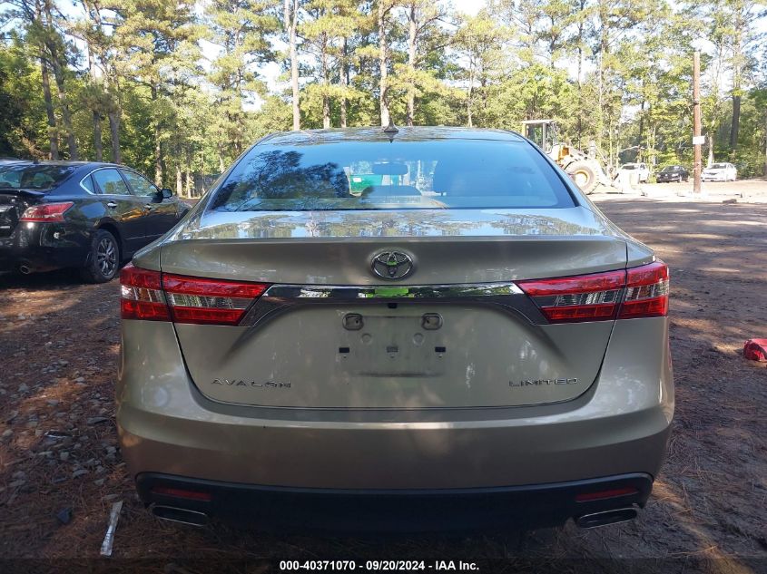 2015 Toyota Avalon Limited VIN: 4T1BK1EB4FU172161 Lot: 40371070