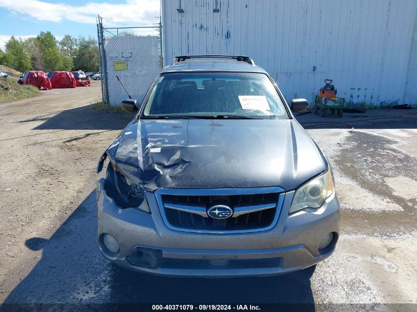 4S4BP61C797318259 2009 Subaru Outback 2.5I