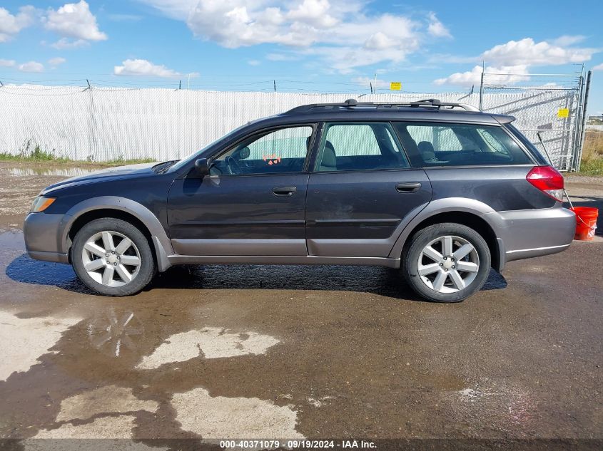 4S4BP61C797318259 2009 Subaru Outback 2.5I