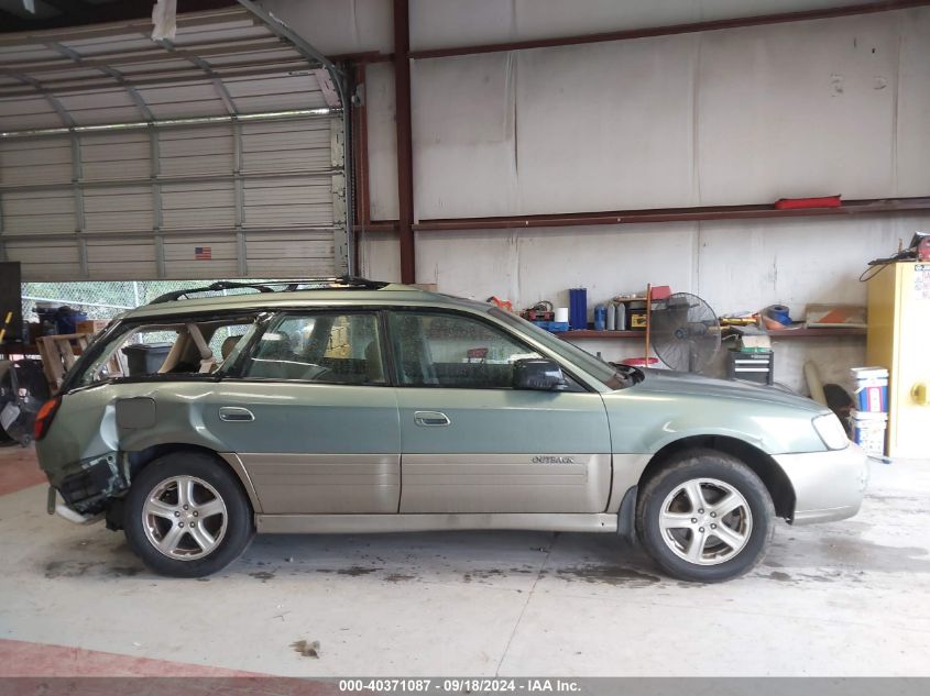 2004 Subaru Legacy Wagon Outback H6 3.0 Ll Bean VIN: 4S3BH806947608679 Lot: 40371087