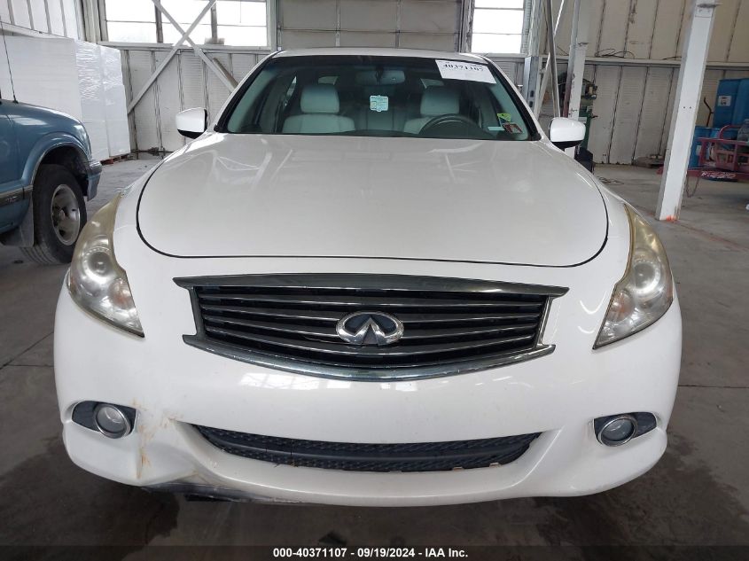 2013 Infiniti G37 Journey VIN: JN1CV6AP6DM719123 Lot: 40371107