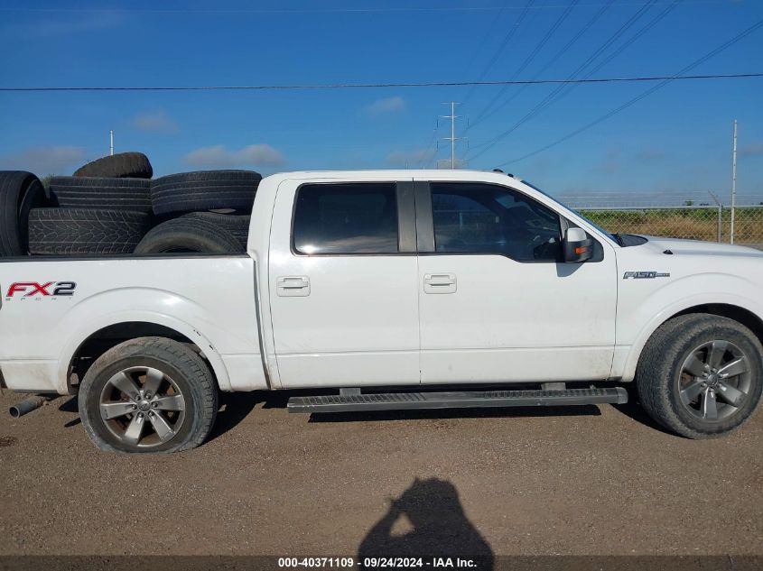 2012 Ford F-150 Fx2 VIN: 1FTFW1CF7CKE34746 Lot: 40371109