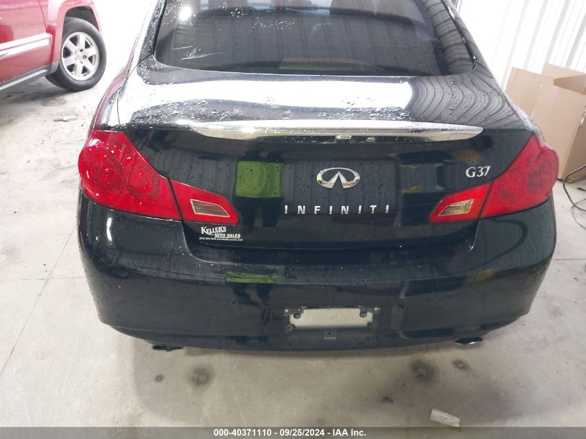 2013 Infiniti G37 Journey VIN: JN1CV6AP9DM715454 Lot: 40371110