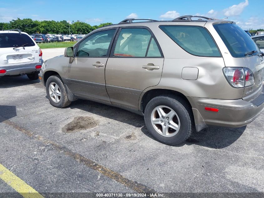 2001 Lexus Rx 300 VIN: JTJHF10U610218873 Lot: 40371130