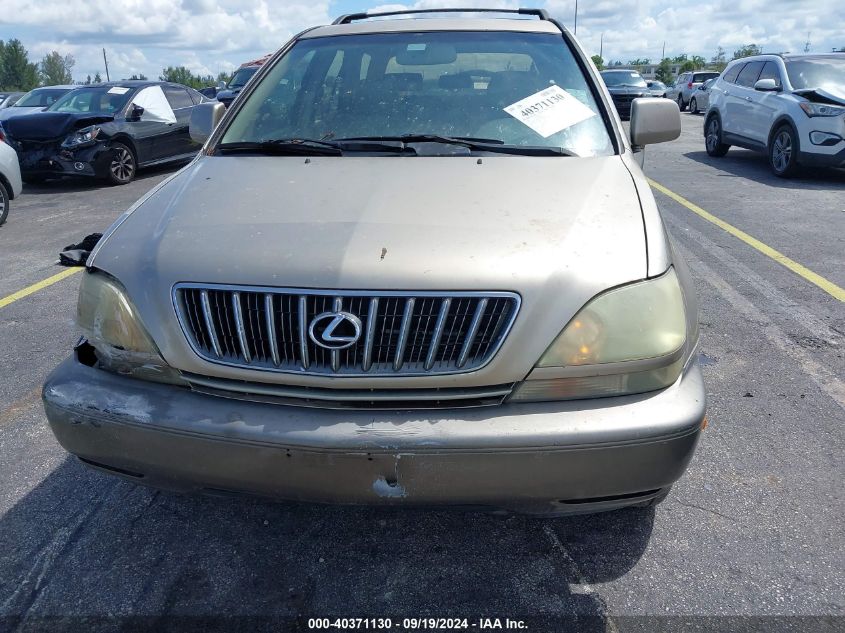 2001 Lexus Rx 300 VIN: JTJHF10U610218873 Lot: 40371130