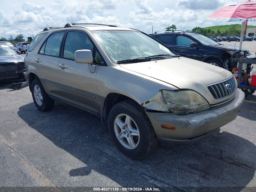 2001 Lexus Rx 300 VIN: JTJHF10U610218873 Lot: 40371130