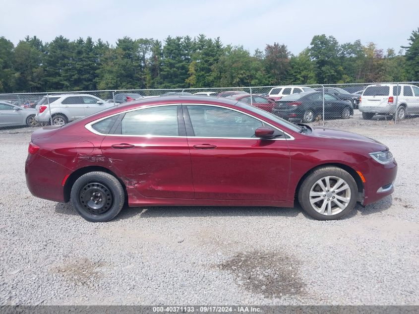 2017 Chrysler 200 Limited Platinum VIN: 1C3CCCAG4HN503051 Lot: 40371133