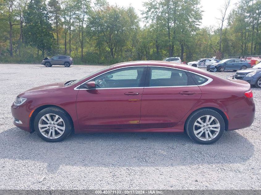 2017 Chrysler 200 Limited Platinum VIN: 1C3CCCAG4HN503051 Lot: 40371133