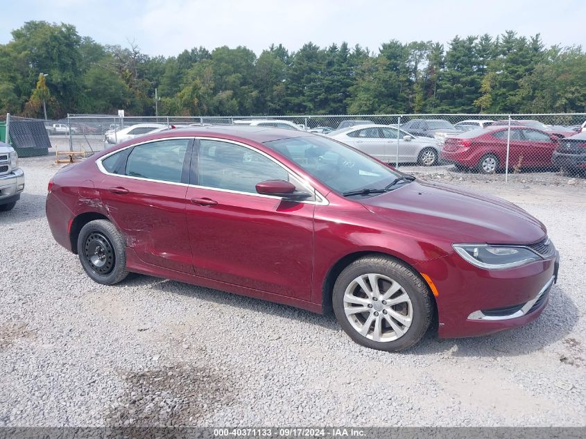 2017 Chrysler 200 Limited Platinum VIN: 1C3CCCAG4HN503051 Lot: 40371133